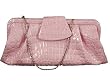 La Regale Faux Croco Clutch