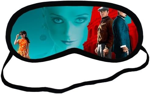 The Man from U.N.C.L.E. Sleeping Mask Comfortable Face Blindfold Cotton Soft Smooth Eyes Sleeping Mask Easy Carry For Travel or Office