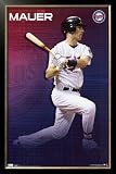 Minnesota Twins - Joe Mauer Framed Poster Print, 25x37