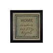 HOME ;is where our story begins 14 x 14