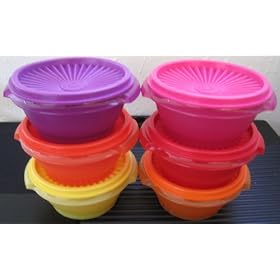 Tupperware Classic Servalier Bowl 10oz Set 6 by Tupperware