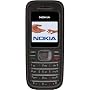 Nokia 1208 Sim Free Mobile Phone - Black