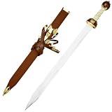 Sporting Goods : Maximus Roman Gladiator Sword Medieval Gladius w/ Scab
