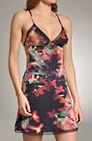 Nicole Miller Spring Lilac Printed Mesh Trim Chemise (282282S)