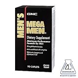 GNC MEGA MEN Multivitamins 90 Tablets (EXP:08/2011)