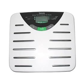 Taylor 5553 Bia Body Fat Analyzer Bath Scale