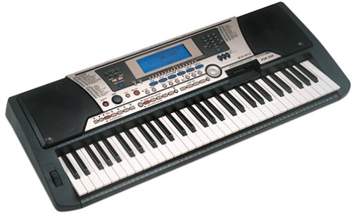 Yamaha PSR-550AD 61-Note Touch-Sensitive Portable Electronic Keyboard with AC Adapter product image