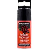 Plaid 25305 Fashion Dimensional Fabric Paint, Bright Orange