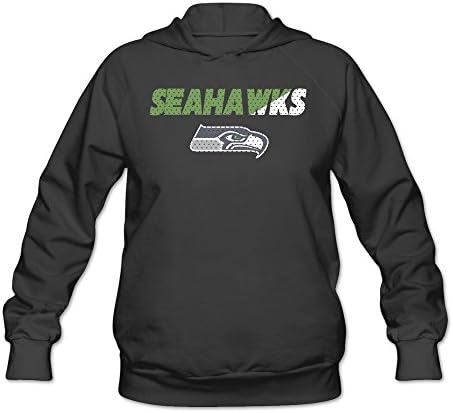 Women's Seattle Seahawks Legend Staff Practice Hoodie Black [Apparel]