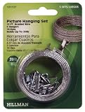 ANCHOR WIRE/HILLMAN GROUP #121127 MED Picture Hanging Set