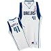 Sports : NBA Trikot Dallas Nowitzki wei&szlig;