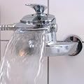 EINHEBEL CHROM WASSERFALL ARMATUR BADEWANNEN-ARMATUR NEU vom H�ndler sehr massiv