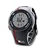 Garmin Herren GPS Sportuhr Forerunner 110 HR - Herren, GPS Trainingscomputer inkl. Brustgurt, schwarz/ rot
