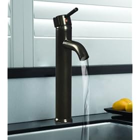 New Oil Rubbed Bronze Vessel Sink Faucet Bathroom Faucet: Home Improvement