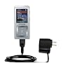 Rapid Wall / AC Charger for the Samsung Yepp YP-Z5 - Gomadic Brand w/ TipExchange Technology