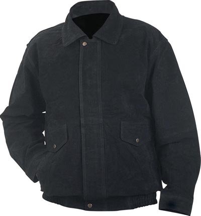 Aviator Black Suede Jacket Men