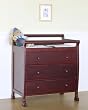 Kalani 3 Drawer Changing Table in Cherry Finish By Da Vinci Baby Furniture