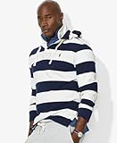 Polo Ralph Lauren Big and Tall Hoodies, Classic Fit Striped Hooded Rugby