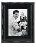 Malden Black Bead Fashion Wood Frame, 5 by 7-Inch