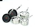 Tefal Jamie Oliver 5 Piece Stainless Steel Pan Set