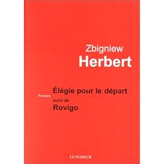 El�gie pour le d�part, suivi de "Rovigo"