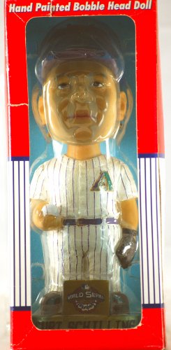 2001 - Alexander Global Promotions Inc / MLB - Bobble Dobbles - Curt Schilling / Arizona Diamondbacks - 2001 World Series / Bobble Head - Hand Painted - Mint - Limited Edition - Collectible