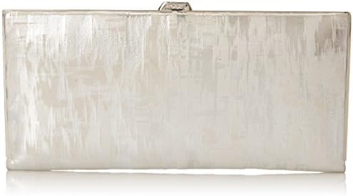 Lodis Shasta Lake Andra Clutch, Silver, One Size