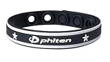 Phiten Titanium Bracelet Sport: Color-Black White Line, One Size