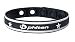Health & Personal Care : Phiten Titanium Bracelet Sport: Color-Black White Line, One Size