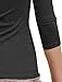 NE PEOPLE Womens Light Weight Basic 3/4 Sleeve V Neck Casual T Shirt with Stretch