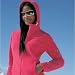 Ziener Kapuzenfleecejacke Frauen, pink
