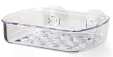 InterDesign 19600 Suction Clear Soap Dish