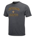 NFL Men's New Orleans Saints Heart And Soul Ii Adult Short Sleeve Basic Tee