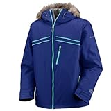 Columbia Mens Night Ride Jacket, Harbor, X-Large