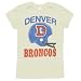 Denver Broncos - Distressed Helmet Ladies T-Shirt - Small