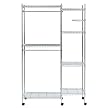Metal Closet Organizer with Gray Cover