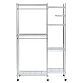 Metal Closet Organizer with Gray Cover