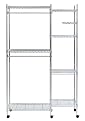 Metal Closet Organizer with Gray Cover