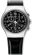 Swatch Your Turn Black Unisex Watch YOS440