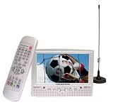 Produkt-Bild: Telestar Digiporty 7 Tragbarer Fernseher mit DVB-T Receiver und integriertem 17,8 cm (7 Zoll) LCD-Monitor silber