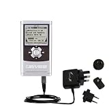 International Wall / AC Charger for the iRiver iHP-120 - Gomadic Brand w/ TipExchange Technology