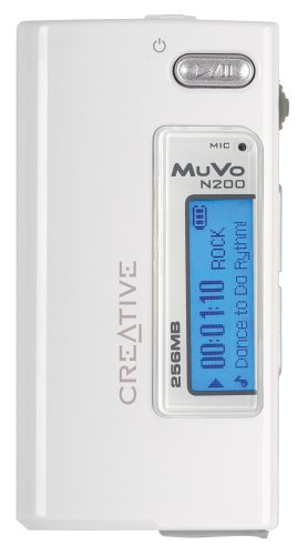 Electronics: Creative MuVo Micro N200 256 MB MP3 Player White