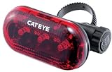 Cateye TL-LD130 LED Bicycle Tail and Safety Light (Red) by Cateye