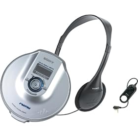 Sony D-NF600 ATRAC Portable CD Player with Digital Tuner (AM/FM/TV/Weather)