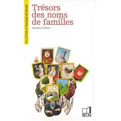 Tr�sors des noms de familles