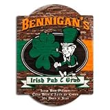 Irish Pub & Grub Bar Sign