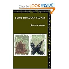 Being Singular Plural (Meridian: Crossing Aesthetics)