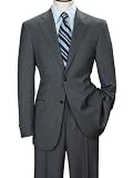 Charcoal Dotted Stripe Suit