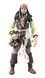 Disney Pirates Of The Caribbeans Dead Mans Chest: Cannibal King Jack Sparrow with Head Hunter Crown & Pistol