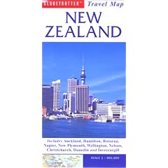 New Zealand (Globetrotter Travel Map)
